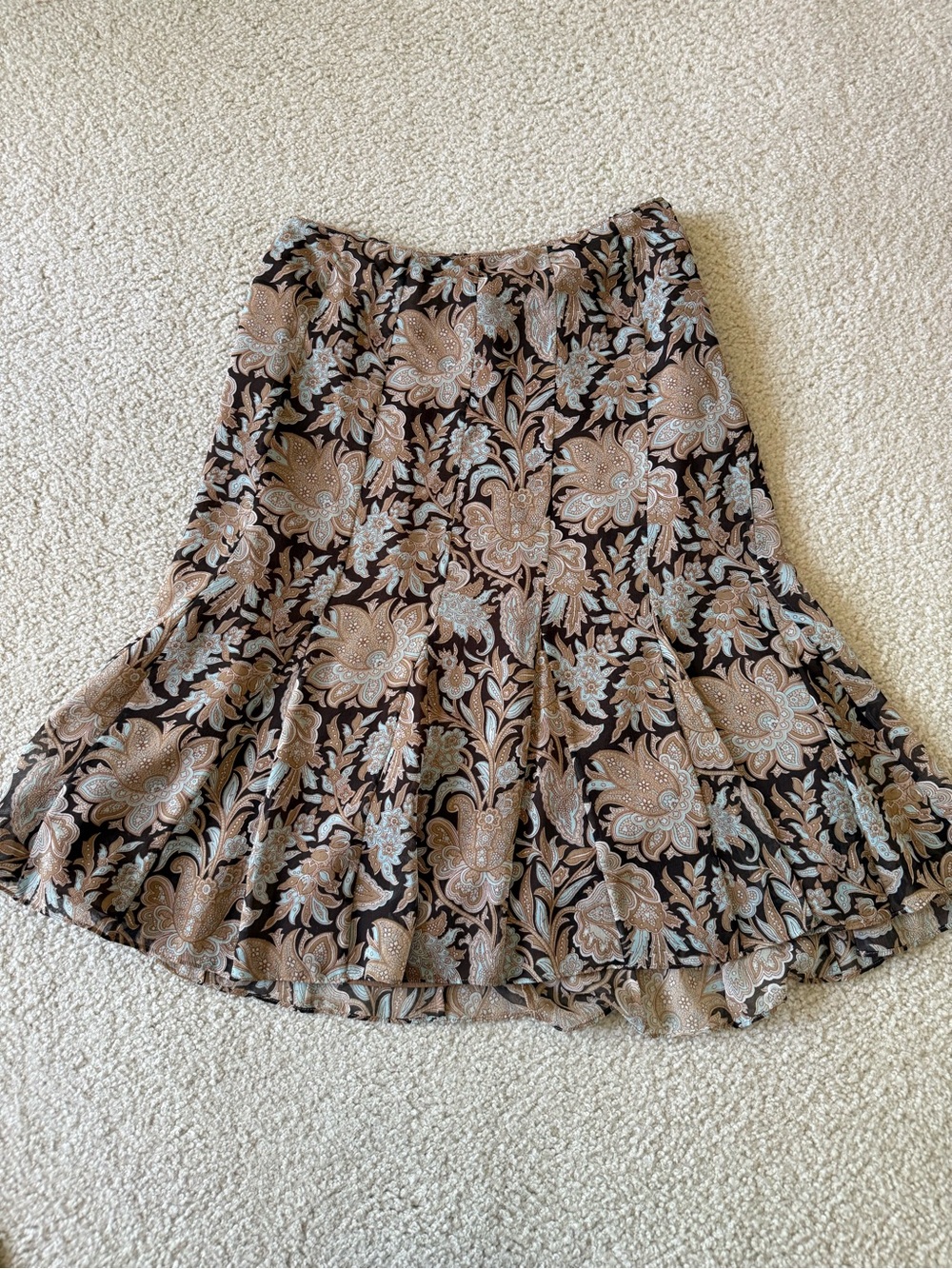 EUC vintage Pendleton silk skirt set - Picture 13 of 16
